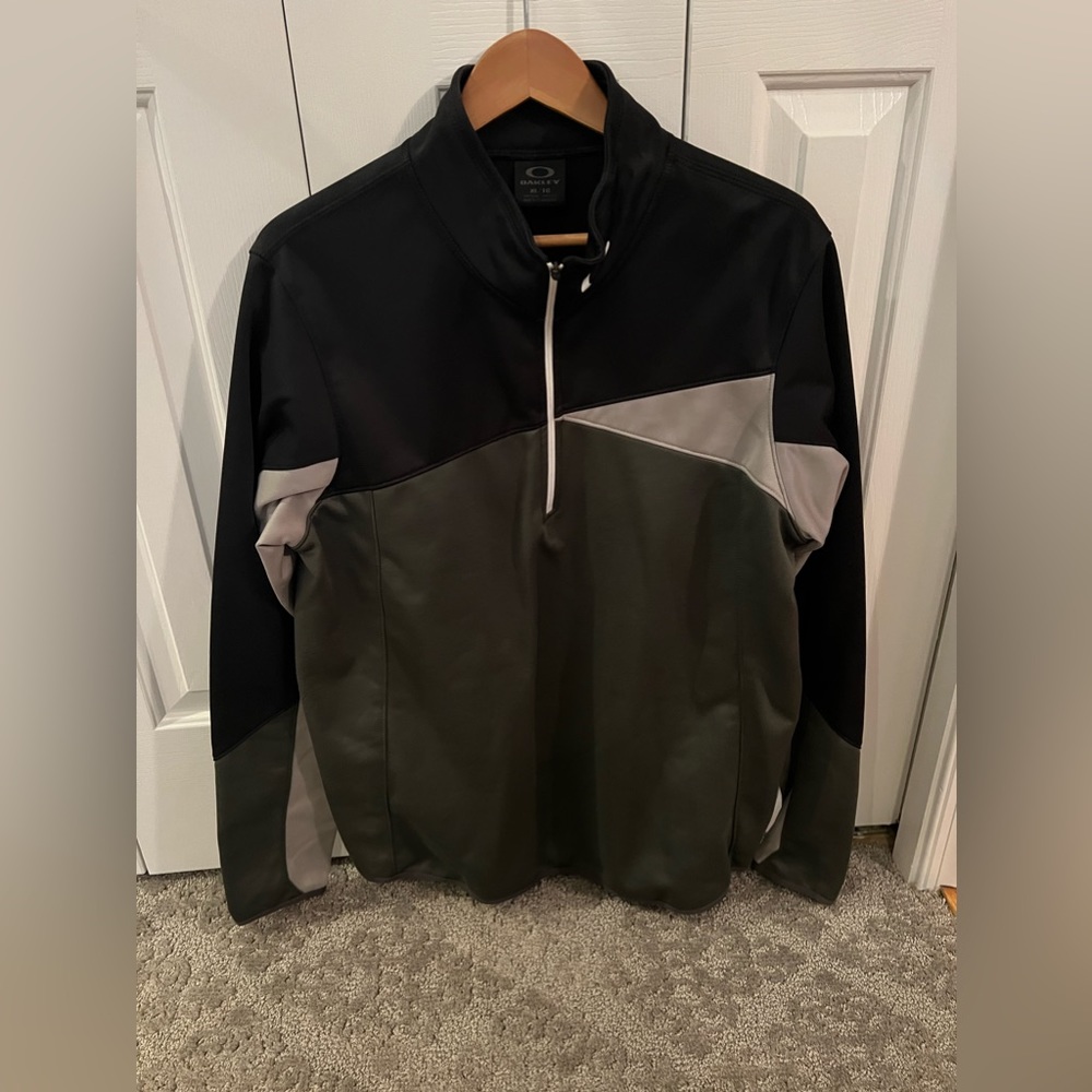 Oakley Men’s Golf Fleece Windbreaker Pullover XL